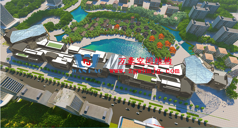 萬(wàn)豪2022第10標(biāo)-文一塘溪津門天幕鋼結(jié)構(gòu)及ETFE氣枕膜工程