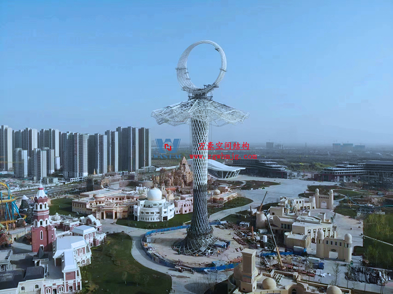 I TOWER-芭蕾舞者裙擺提升安裝階段完美收官！