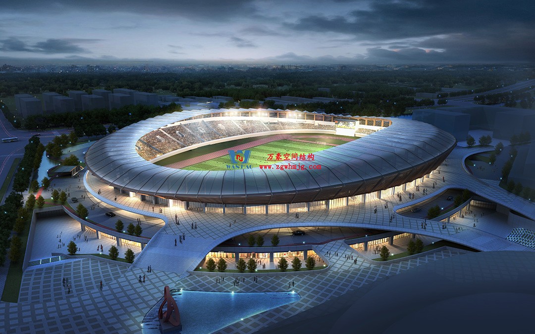 案例賞析|柔曲多變的PTFE膜結(jié)構(gòu)體育場館 案例賞析|柔曲多變的PTFE膜結(jié)構(gòu)體育場館