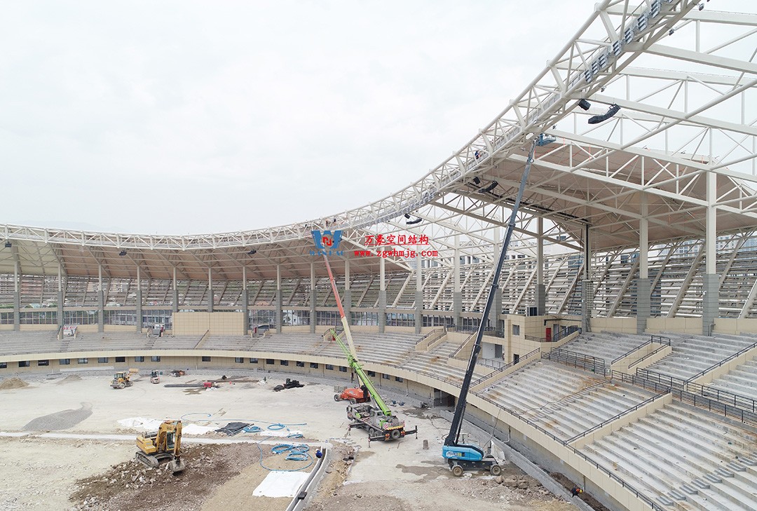 案例賞析|柔曲多變的PTFE膜結(jié)構(gòu)體育場館 案例賞析|柔曲多變的PTFE膜結(jié)構(gòu)體育場館