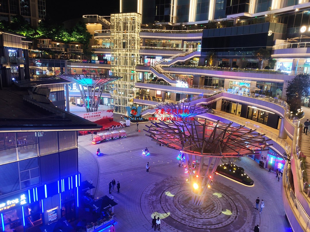 閃爍在建筑廣場(chǎng)之中的絢麗花朵—ETFE膜結(jié)構(gòu)景觀小品 閃爍在建筑廣場(chǎng)之中的絢麗花朵—ETFE膜結(jié)構(gòu)景觀小品