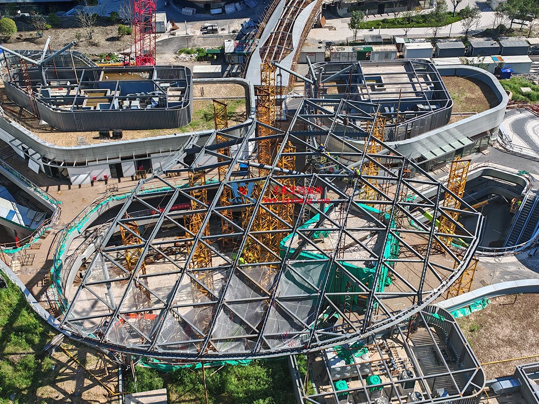 攻堅(jiān)克難，全速推進(jìn)|這個(gè)ETFE商業(yè)天幕迎來(lái)新進(jìn)展