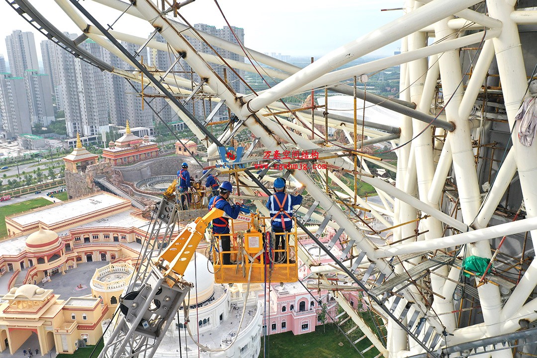 ETFE膜結(jié)構(gòu)地標(biāo)塔—以愛之名，點亮絲路歡樂世界