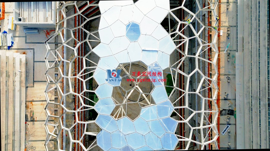 浙江萬豪空間結(jié)構(gòu)集團有限公司安吉云安里項目膜結(jié)構(gòu)工程進展報告