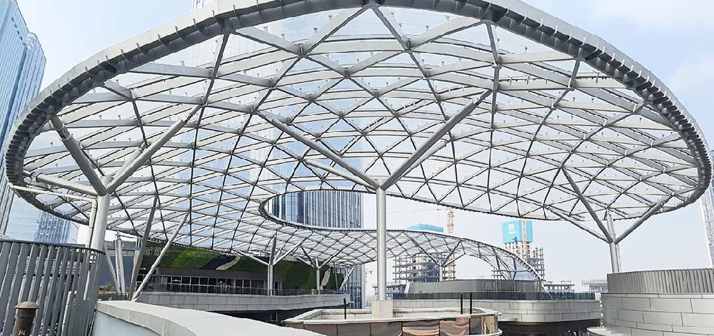 ETFE膜結(jié)構(gòu)如何重塑商業(yè)天幕新美學(xué)？