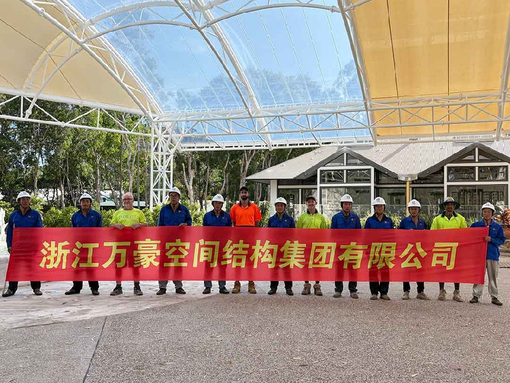 澳大利亞噴泉廣場雙膜天幕驚艷落地，ETFE+PTFE演繹建筑黑科技