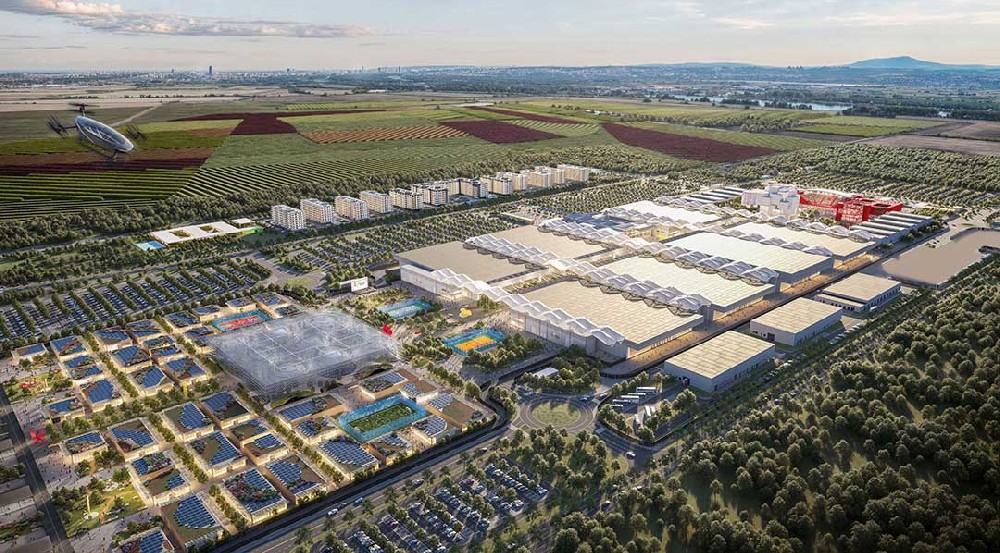 中塞攜手筑標(biāo)桿，塞爾維亞國家展覽館最新施工進(jìn)度全覽