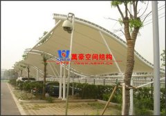 膜結(jié)構(gòu)車棚有褶皺怎么辦？學會這招讓你輕松解決