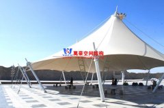 張拉膜涼亭有什么優(yōu)點(diǎn)？一般張拉膜結(jié)構(gòu)涼亭價(jià)格是多少？