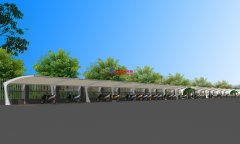 膜結(jié)構(gòu)車棚與自行車停車棚有哪些共同的特點？