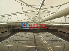 污水池加蓋用什么材料好？為什么污水池膜結(jié)構(gòu)加蓋如此受歡迎？